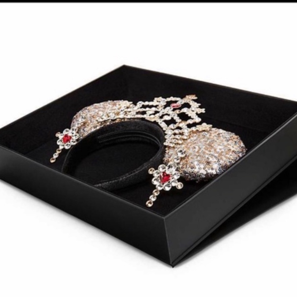 Heidi Klum Disney Minnie Mouse Tiara Ears (RARE)